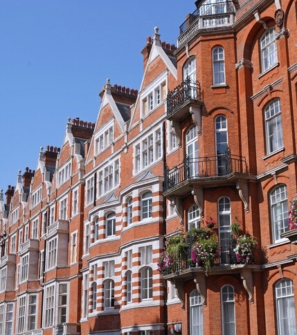 Two adjacent apartments